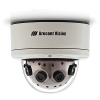 40 Megapixel, 1.5fps, H.264 Day/Night 180° Panoramic IP Camera