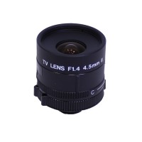 Kowa LM5NCR 1/2" 4.5mm F1.4 Manual Iris C-Mount Lens